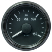 VDO A2C3833240001 - SingleViu OIL Engine Oil Pressure 150PSI Black 52mm