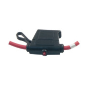 Crosseven Inline Fuse Holder For Plug-In Fuse With LED Indicator Light