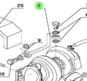Nanni Diesel 51306101 - Pipe for Turbocharger and Exhaust Mixer Systems