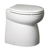 Johnson Pump 80-47235-02 - AquaT Silent Premium-Electric Toilet, Standard Model, Straight, 24v/10a, 455x365x455mm