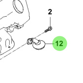 Bukh 26200-3A000 - Oil Screen Assembly for S270J Engine Oil Pump