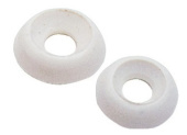 Osculati Under-Screw Washers – White & Black Nylon, Chrome-Plated Brass, Ø4–5 mm