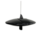 Glomex V9150AGC/DAB20/BK - TV Antenna Adhara DVB-T2 DAB+ Black