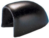 Allpa Plastic End Cap For Fender Profile 'Radial 52 & 65', Black