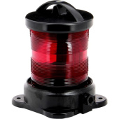 Vetus RR55VN - Round Luminous Lantern Red Foot Mounted