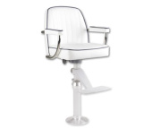 Pörtner Helm Seat California L / White Skai