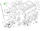 Nanni Diesel 970314260 - Complete Crankcase for N3.21 Engines