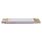 Wooden Rule White 3m