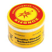 Zündfix Starting Wicks Box 8mm (100 pcs)