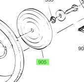 RM69 RM905 Junior Pump Lower Plate