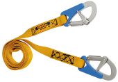 Osculati 23.156.01 - Euro Lightline Safety Line 2m + 2 Shackles Fast Opening