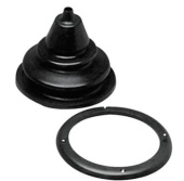 Nuova Rade Cable Entry Black Screwed Ring Ø105mm Hole Size 55mm