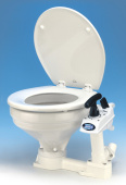 Jabsco 29120-3000 - Manual 'Twist n' Lock' toilet, regular bowl