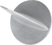 Zinc Anode Suzuki Outboard, Standard Skeg (OEM 55125-87D00)