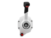 Ultraflex B110W Side Mount Single Lever Control with Kill Switch White