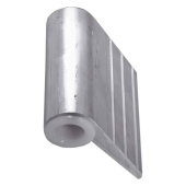 Hinged Part, Aluminium 80 mm