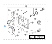 Vetus STM9173 - Blind plate ø98