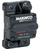 BEP 184150F-01-1 - Circuit Breaker HD 150A Manual Reset, Surface Mount (30V DC, 3000A Interrupt)