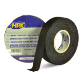 HPX LI1925 - Cloth Insulation Tape - Black 19 mm x 25 m