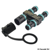 Osculati 14.374.03 - Mini junction with cap for 14.374.02