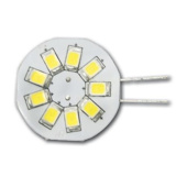 Hollex LED G4 10-30V 1.5W Warm White 9 LEDs Side Pin