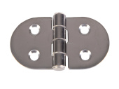 Oval Hinges Talamex Polished Stainless Steel