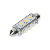 NauticLED F42-Omni-12-WW - Festoon 42MM 10-30VDC 1.2W/10W WW Bulb