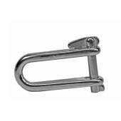 Belship 722555 - Forged Polished Stainless Steel AISI 316 Quick Release D-Shackle 5mm (10 pcs)