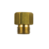 Tecnoseal 02029BISTP - Caterpillar Brass Plug Th. 1/4'' bspt