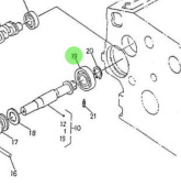 Nanni Diesel 970302850 - Injection Pump Camshaft Case Bearing for 4.150HE Engines