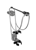 Allpa Stainless Steel Lifebuoy Holder With Bracket For Lifebuoy Light, Railing Mount (Ø25mm) Or Bulkhead Mount