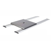 Norsap 6650-1000 - Basic Rail For Norsap 1500+1600 (Round Column)+1700, 1,0m Surface Mounted