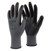 PSP Glove 10-510 Allround Nitrile Foam Black Work Gloves