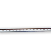 Allpa Stainless Steel U-Track, 1000x25x7mm, Opening=12mm