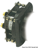 Osculati 45.270.03 - Flange F.Hydraulic Steering Gear Ultraflex Square