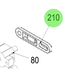 Steyr 2178870-0 - Cable Tie Fixture for Instrument Systems on Steyr Engines