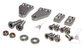 SeaStar HA6804 - Tournament Hardware Kit Twin Engine, Dual Cylinder, With Front Mount Plate