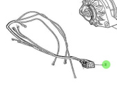 Nanni Diesel 970302661C - Electrical Wiring for 3.100HE, N3.30, and N4.38 Engines