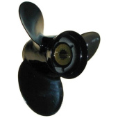 Michigan Wheel 031015 11-1/4" x 10 RH Al 3 Blade Cupped MI Match Propeller 25-75 Hp