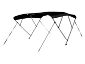 Talamex Bimini Top Deluxe 4 Arch 240x185-198x137 cm Black