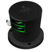 Lopolight 301-108ST-PRO - Navigation Light 3NM 112.5° Green, Double Starboard, Black Anodized