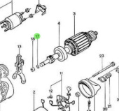 Nanni Diesel 970497332 - Starter Snap Pin for HE Series Engines