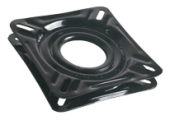 Allpa Painted Steel Seat Swivel Without Lock, Black