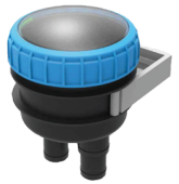 Allpa Odor Filter For Waste-Water- And Fueltanks, With Active Carbon And Bracket