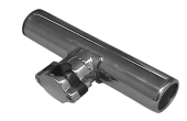 Allpa Stainless Steel Fishing Rod Holder Railing Mount (Ø25mm), L=215mm, Max. Ø40mm