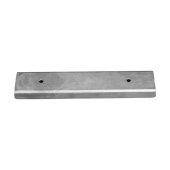 Tecnoseal 00233 - Bolt-on Anode For Hull 400x80x30 H.C. 250