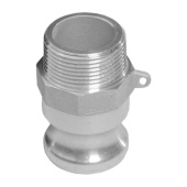 Kamlok, Male Part F, Aluminium, 1/2" Outside Thread
