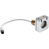 Andersen RA866020 Push Button - Compact - LED Backlight - Stainless Steel with Finger Hole