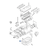 Vetus STM3360 - Gasket Oil Sump M4.14