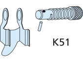 Ultraflex 32526N - K51 Control Cable Connection Kit for B89 & B90 (C14 & Mach14)